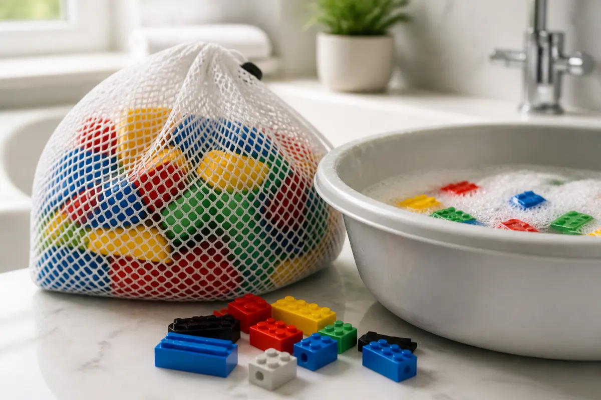 How to Clean LEGO Bricks in Bulk (Safely)