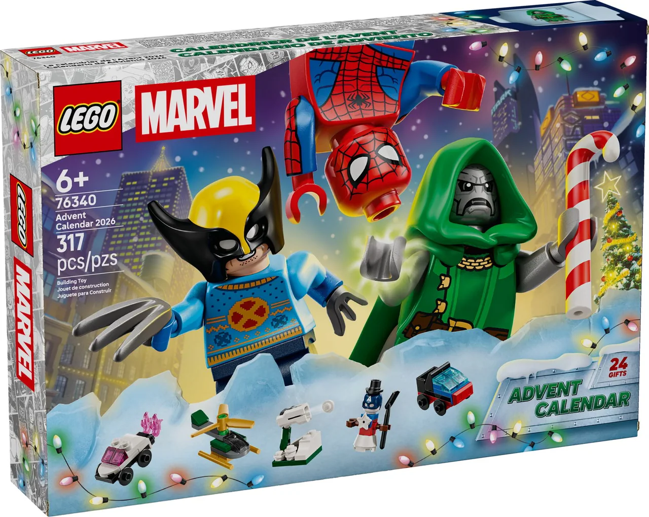 LEGO Marvel Advent Calendar 2026