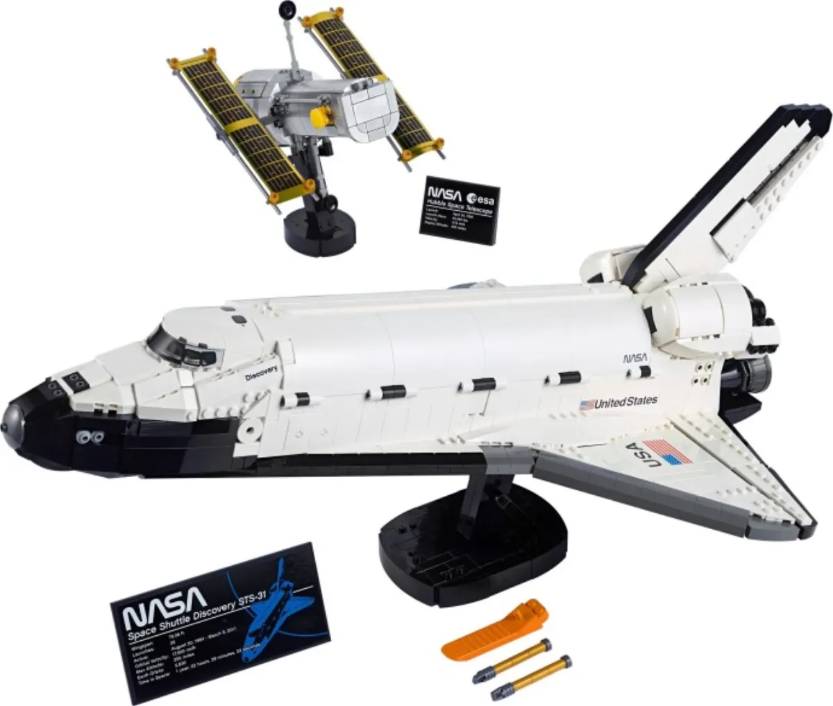 NASA Space Shuttle Discovery set photo