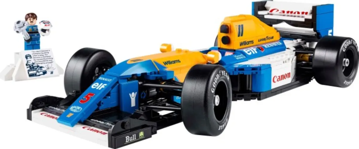 Williams Racing FW14B & Nigel Mansell set photo