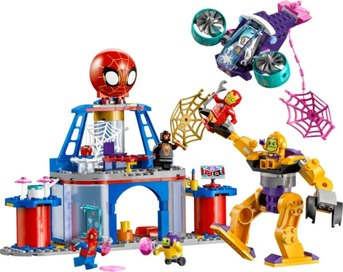 Team Spidey Web Spinner Headquarters set photo