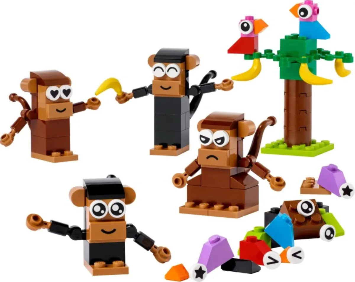 Creative Monkey Fun set photo