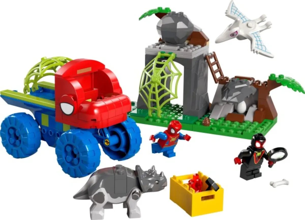 Team Spidey Dino Crawler Rescue set photo