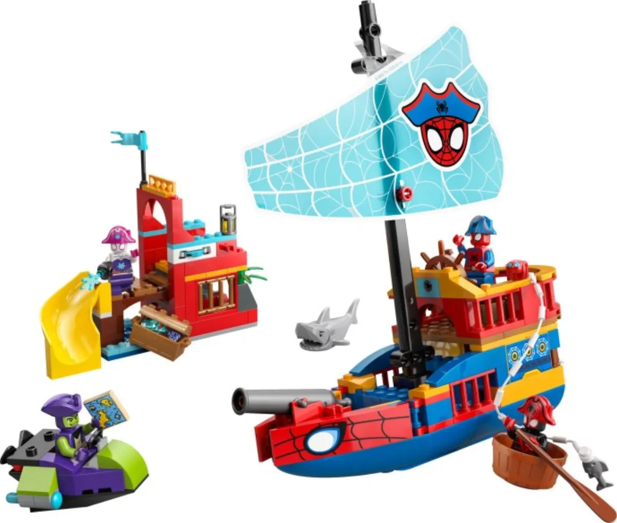 Team Spidey Pirate Ship set photo