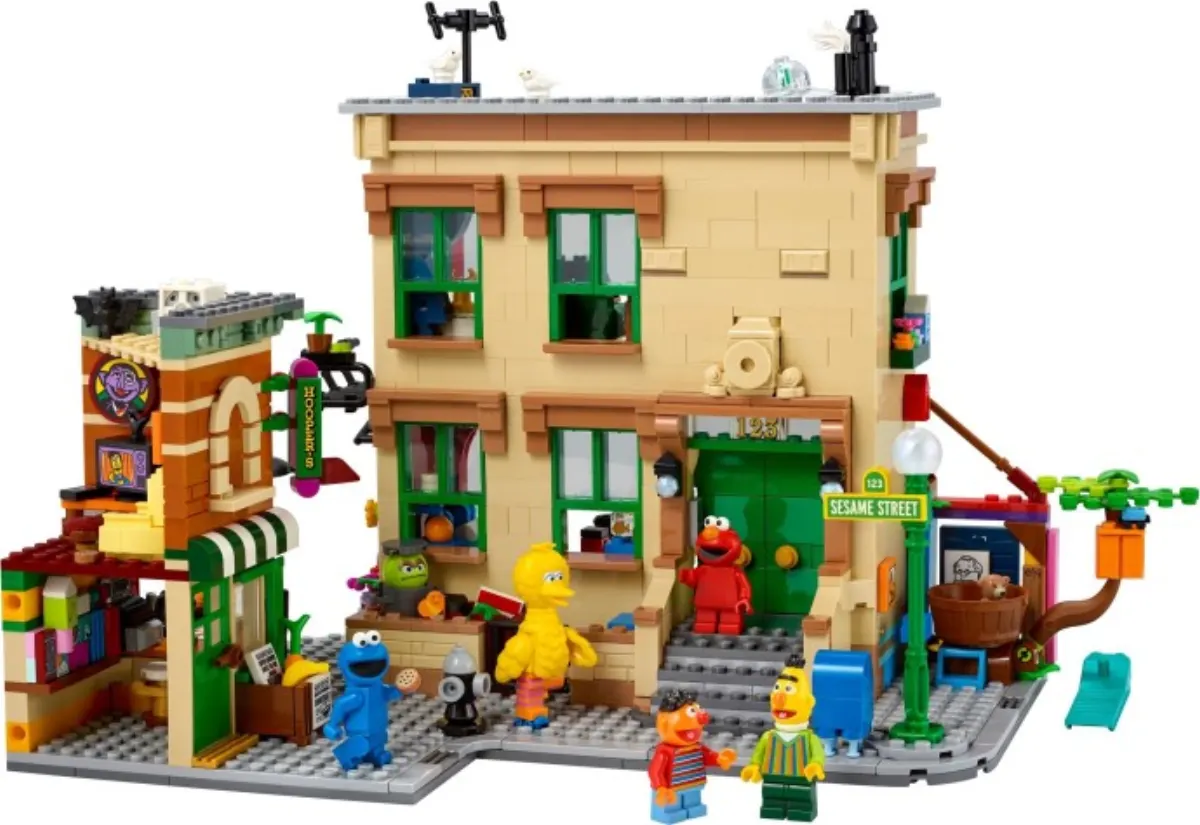 123 Sesame Street set photo