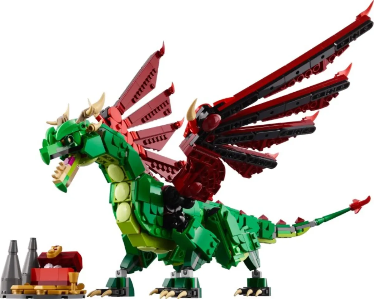 Medieval Dragon set photo