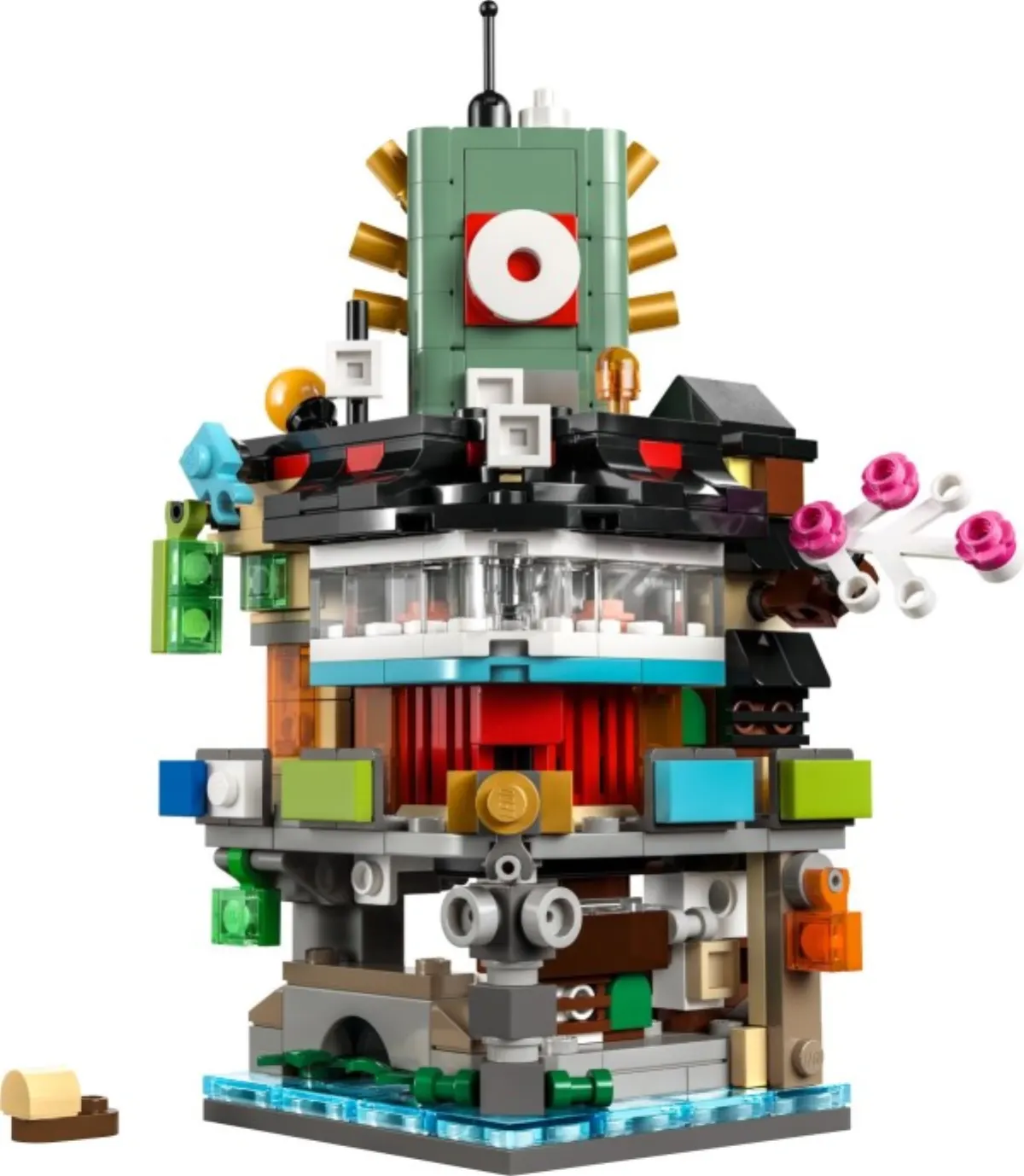 Micro NINJAGO City set photo