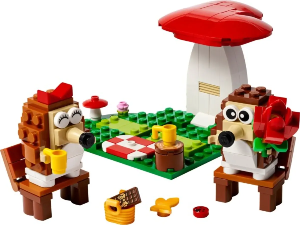 Hedgehog Picnic Date set photo