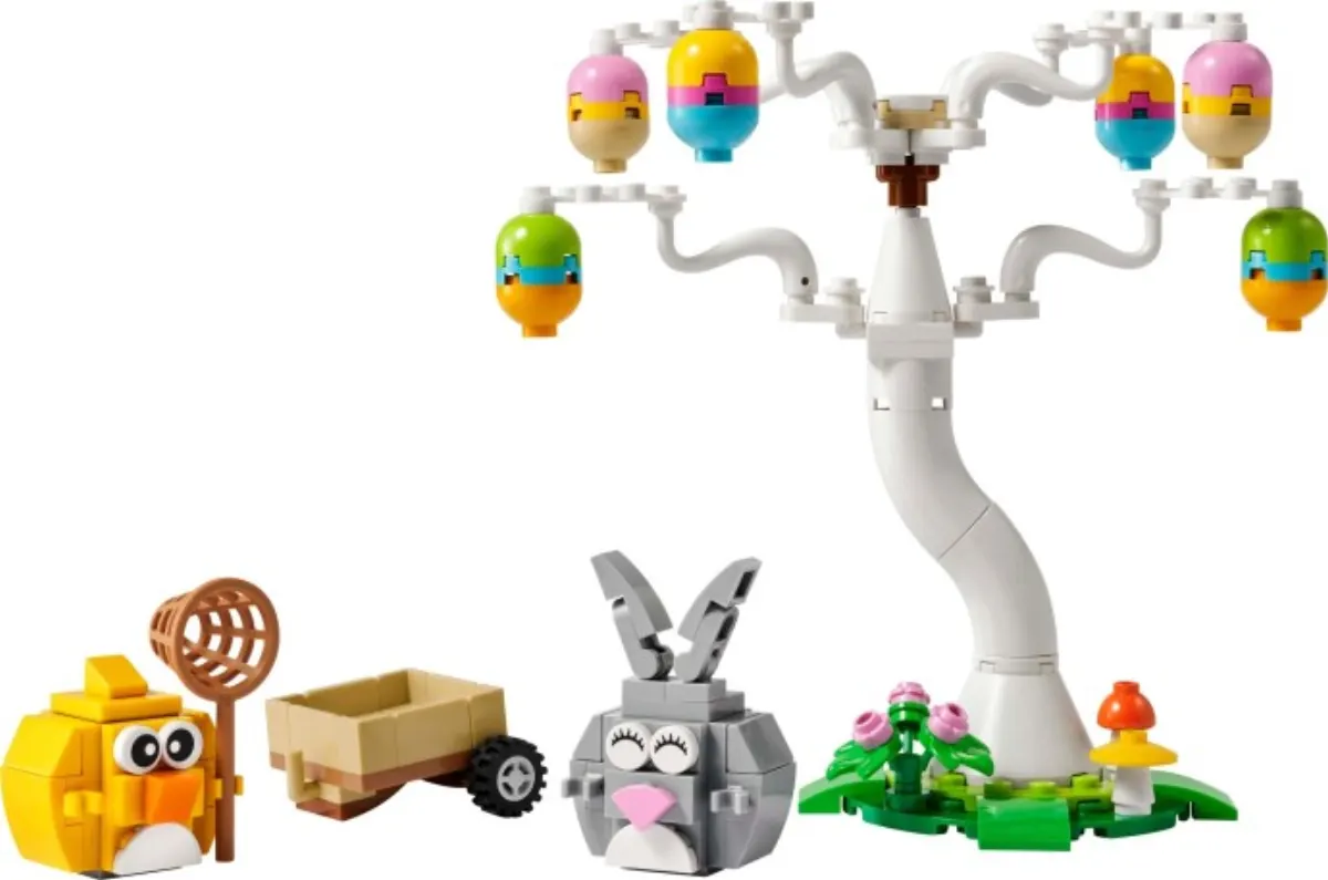 Easter Bunny and Chick Egg Hunt set photo