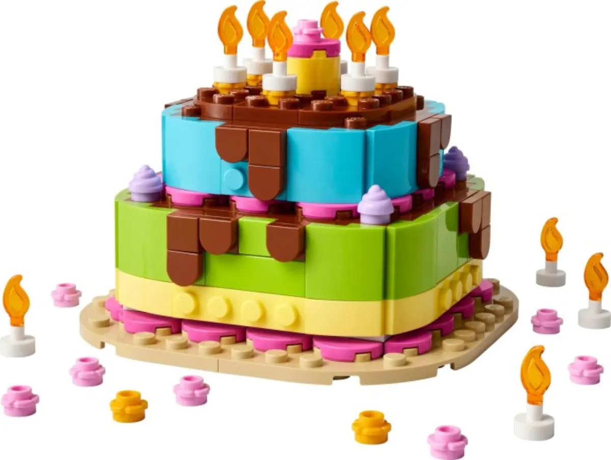 Birthday Party Cake set photo