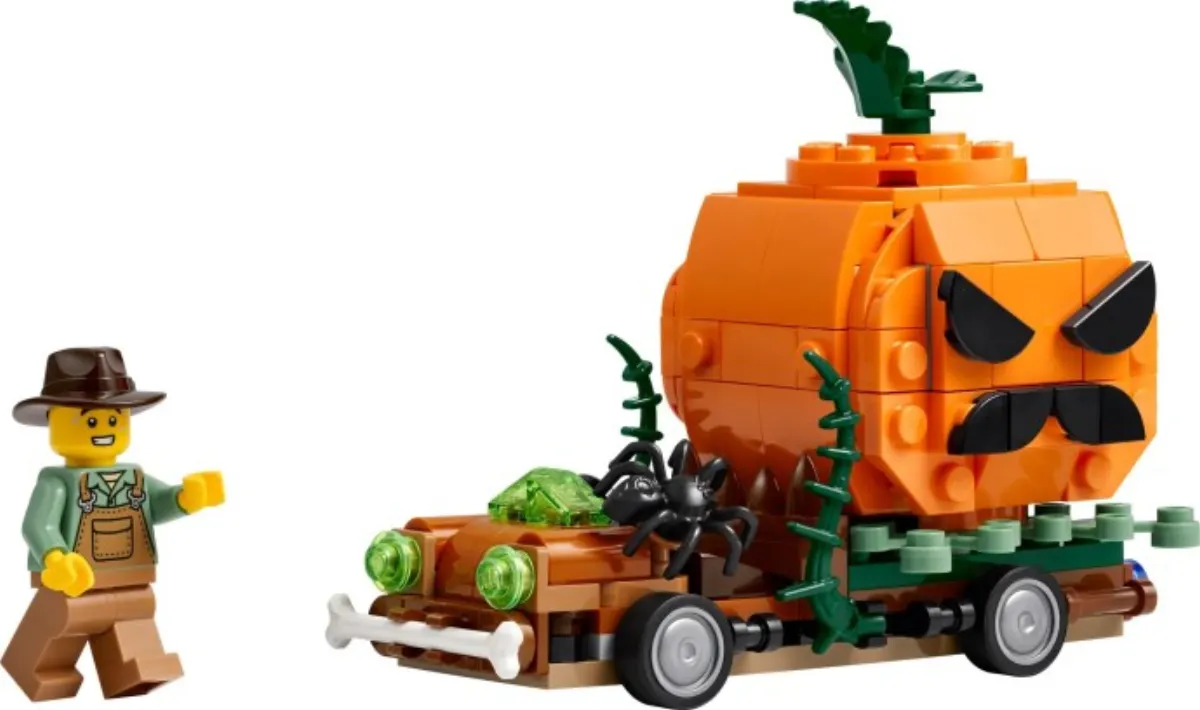 Jack-o'-Lantern Pickup Truck set photo
