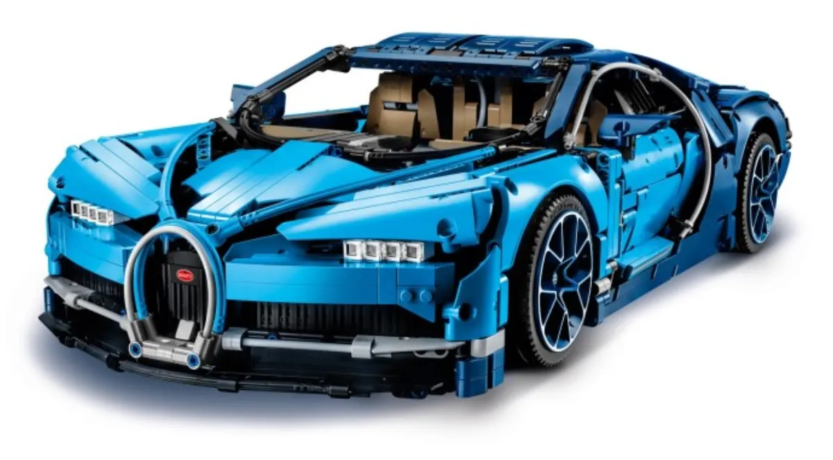 Bugatti Chiron set photo
