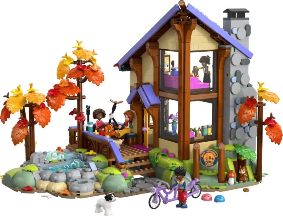 Cozy Fall Forest Cabin set photo