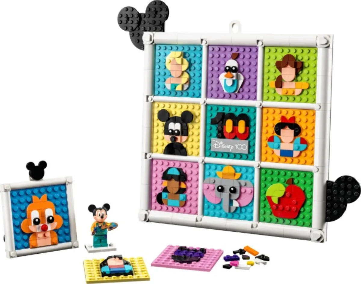 100 Years of Disney Animation Icons set photo