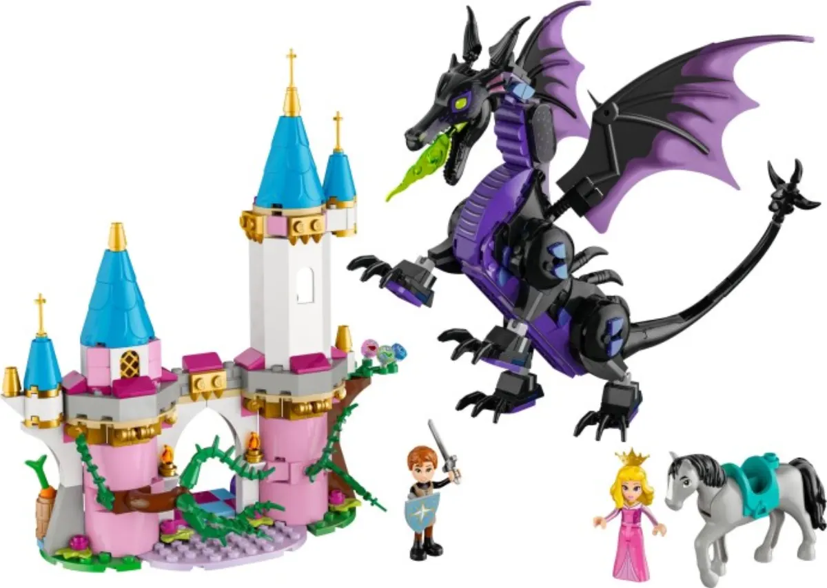 Maleficent’s Dragon Form set photo