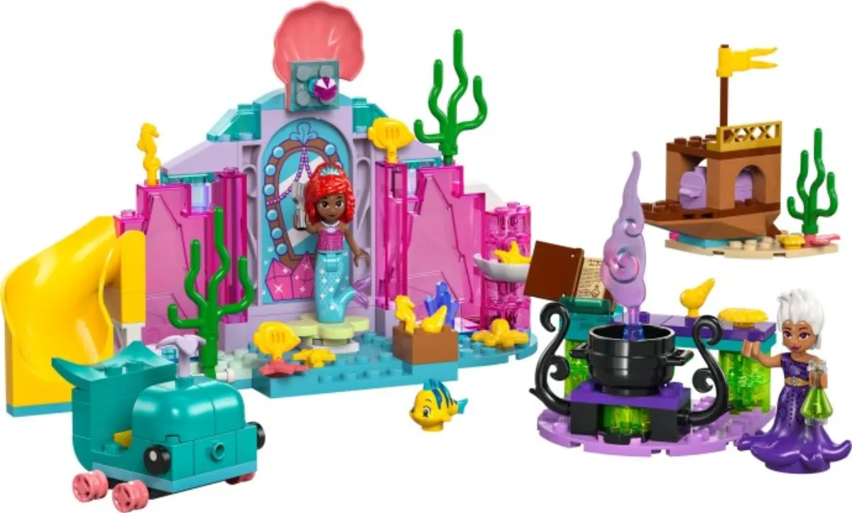 Ariel's Crystal Cavern set photo