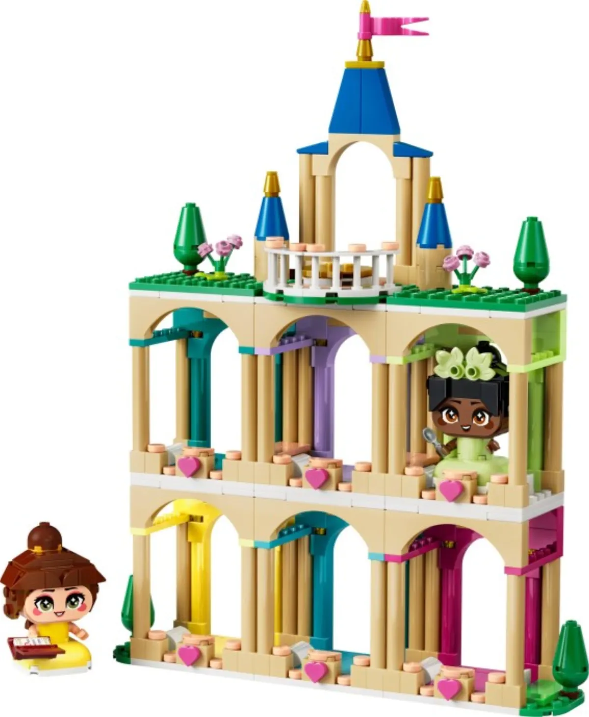 Mini Belle & Tiana with Castle set photo