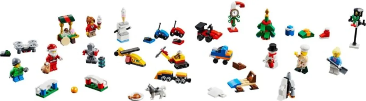 City Advent Calendar 2018 set photo