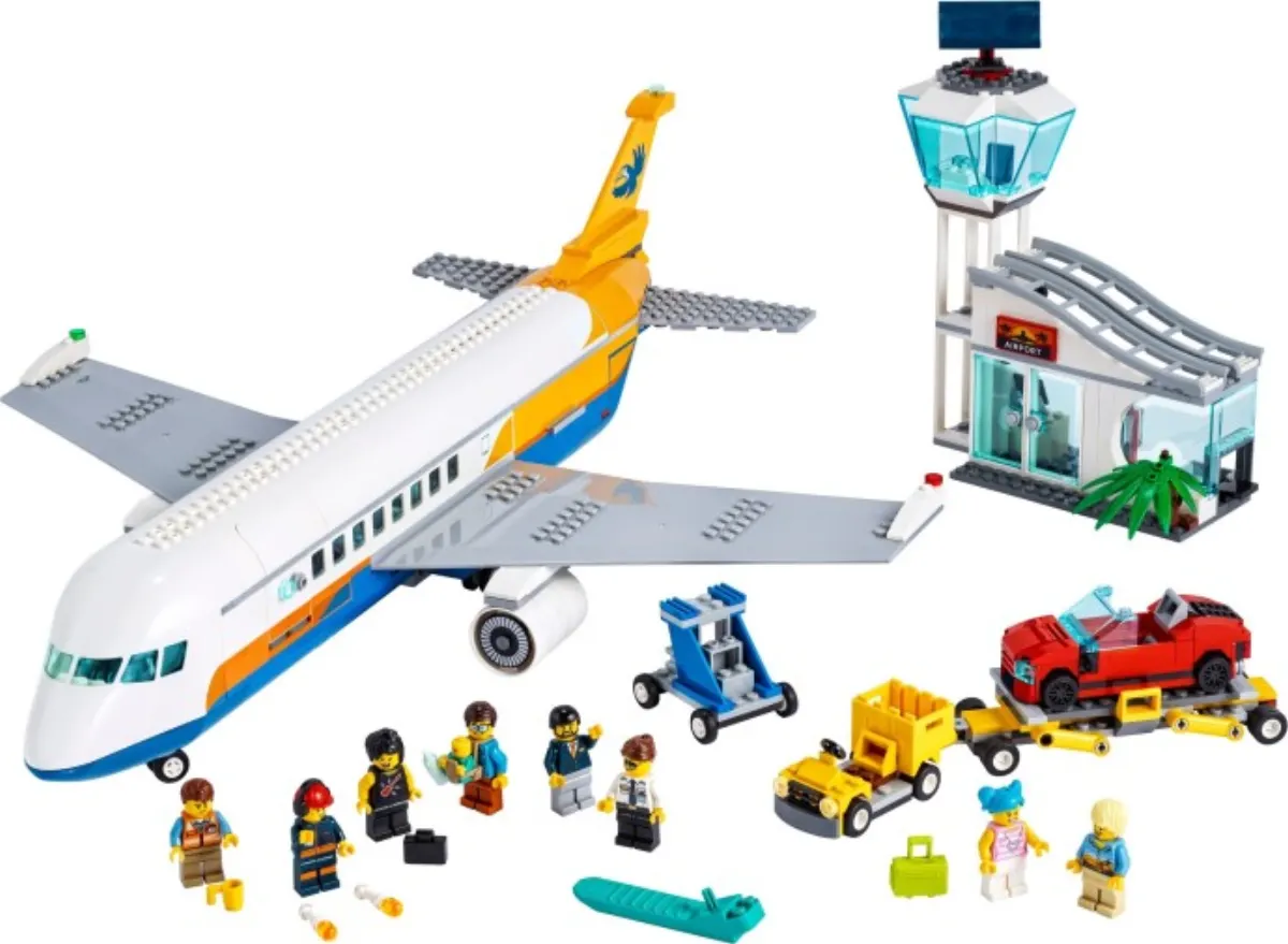 Passenger Airplane set photo