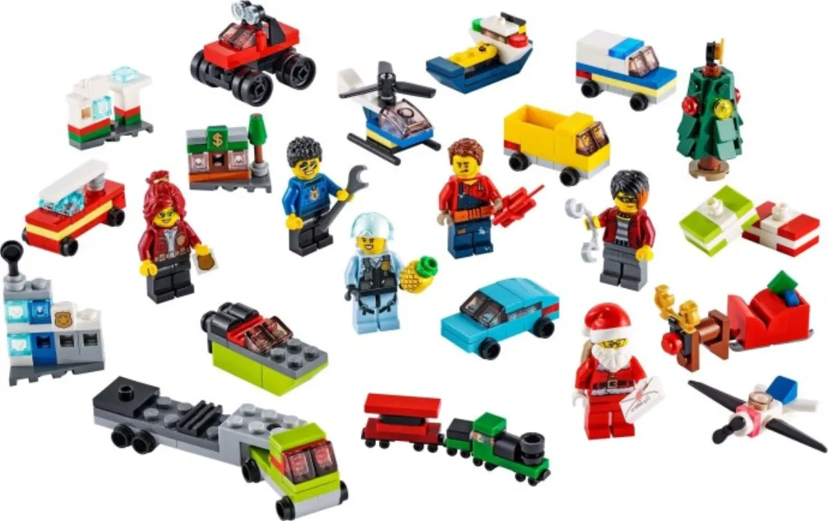City Advent Calendar 2020 set photo