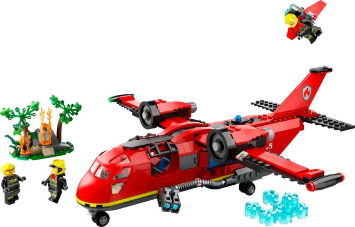 Fire Rescue Plane set photo
