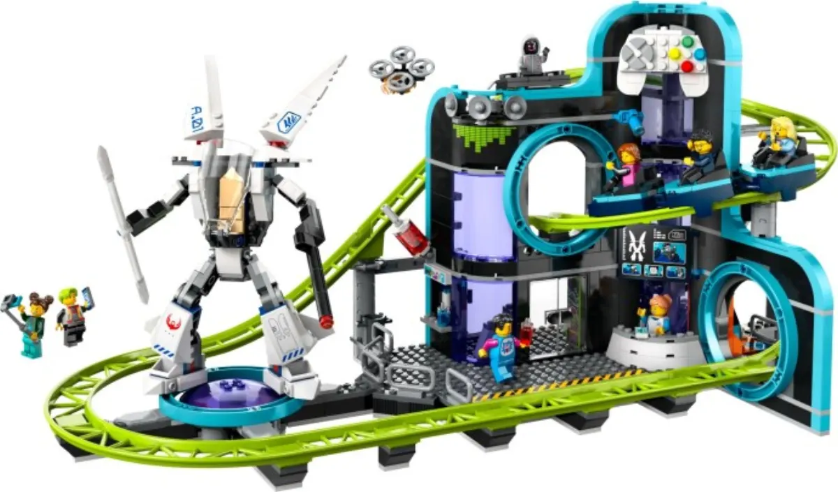Robot World Roller-Coaster Park set photo