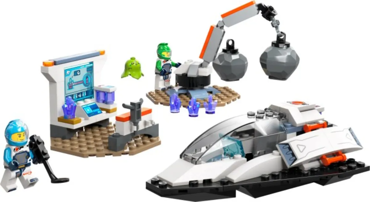 Spaceship and Asteroid Discovery set photo