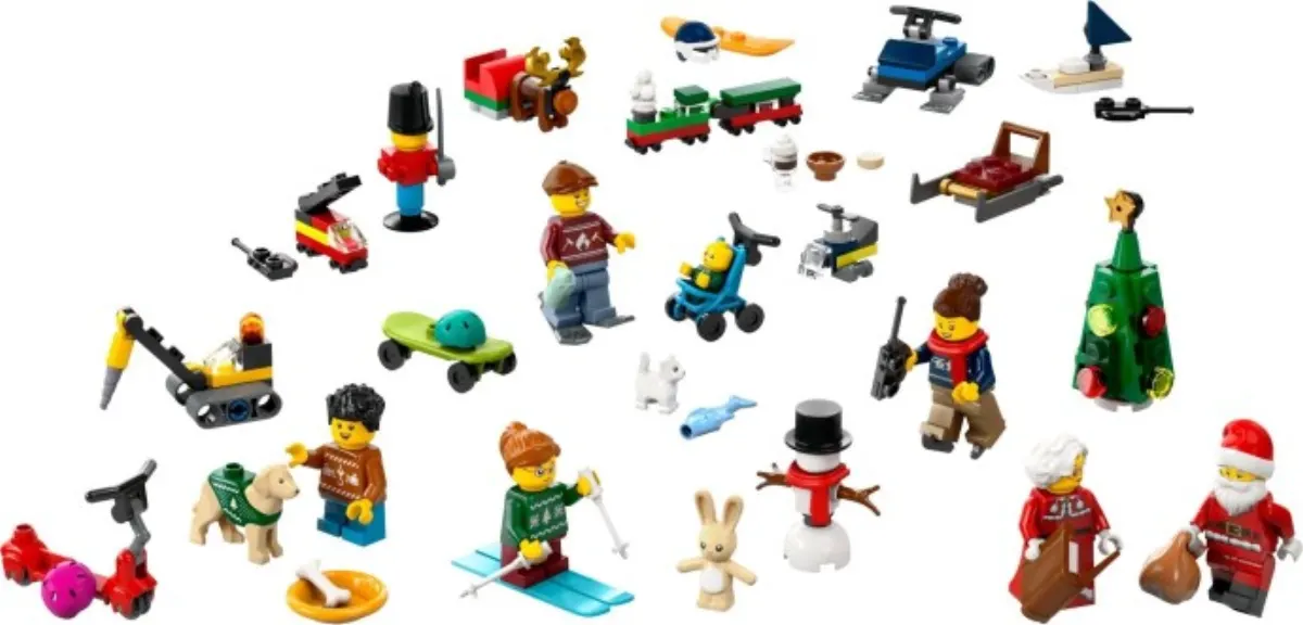City Advent Calendar 2024 set photo