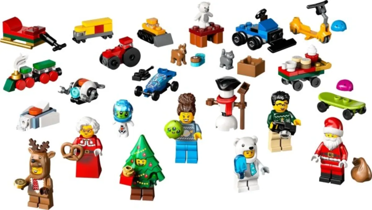 City Advent Calendar 2025 set photo