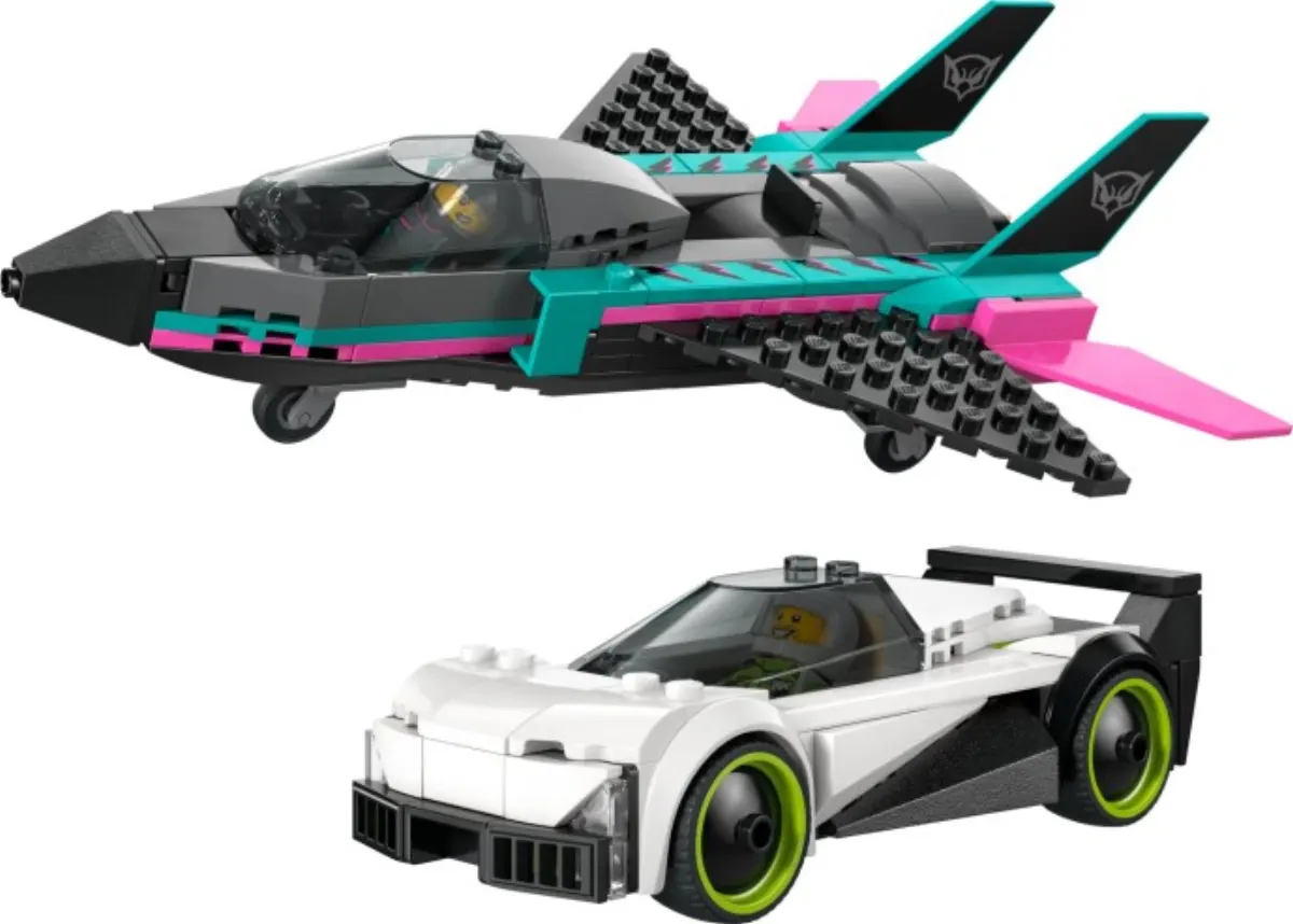 Jet vs. Car set photo