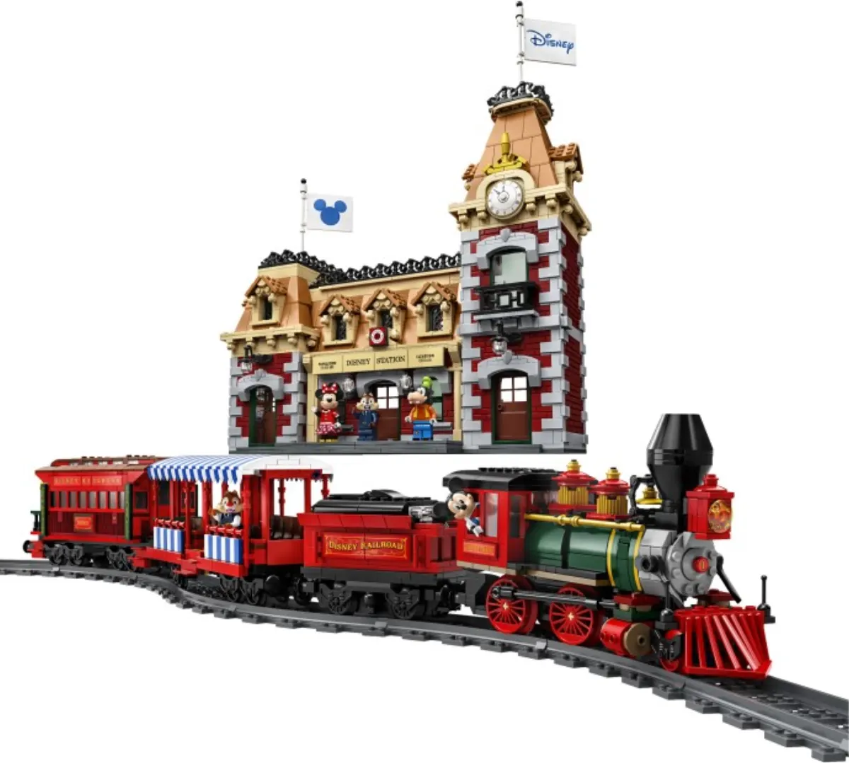 Disney Train and Station set photo