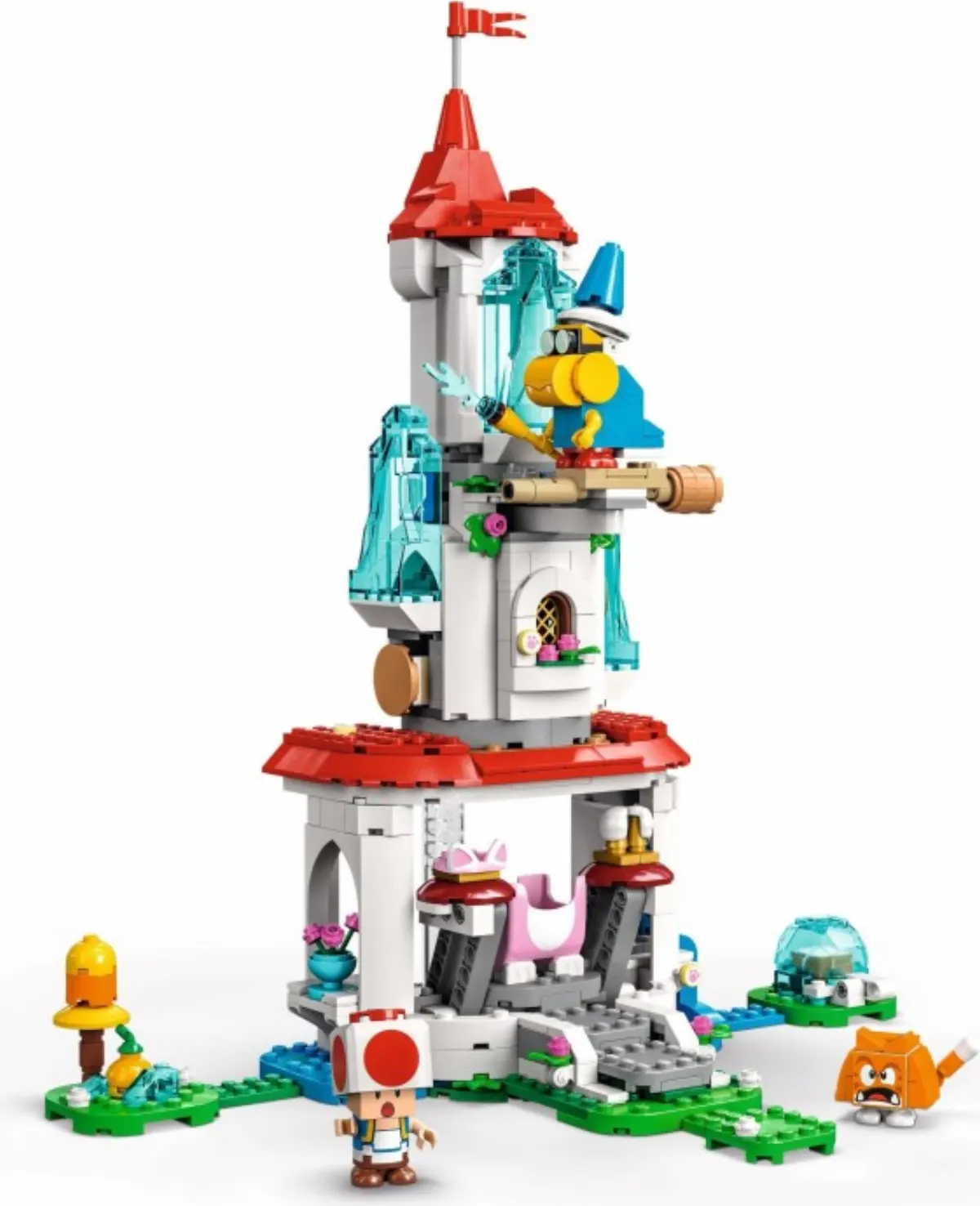 Cat Peach Suit and Frozen Tower Expansion Set set photo