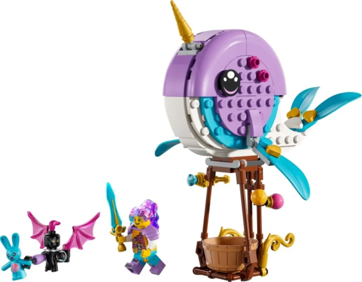 Izzie's Narwhal Hot-Air Balloon set photo
