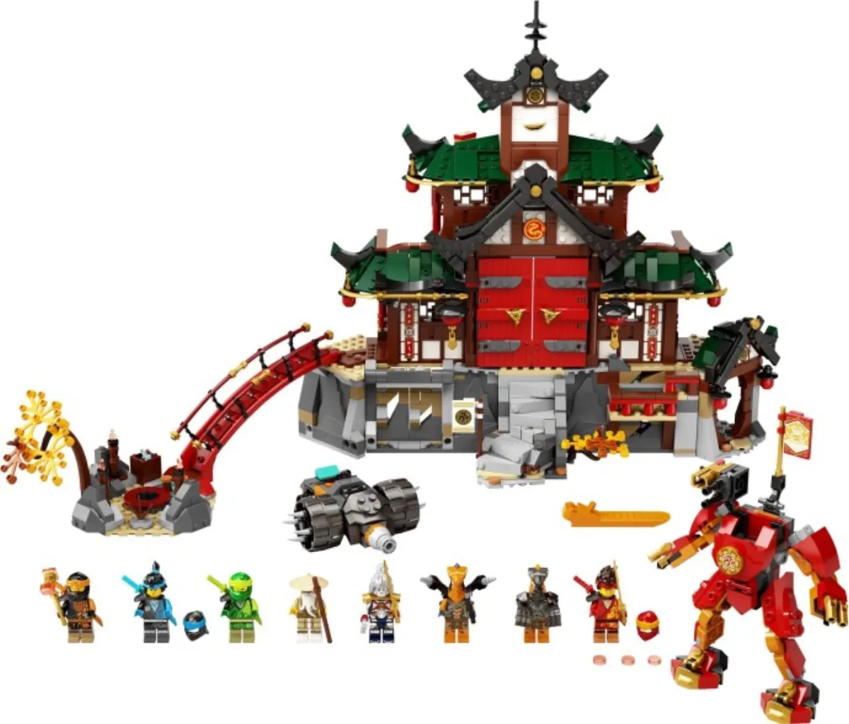 Ninja Dojo Temple set photo
