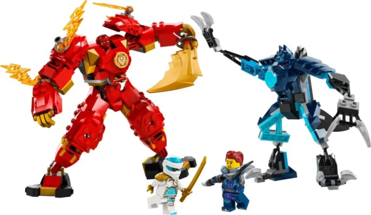 Kai's Elemental Fire Mech set photo