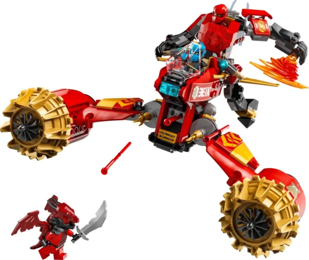 Kai's Mech Storm Rider set photo