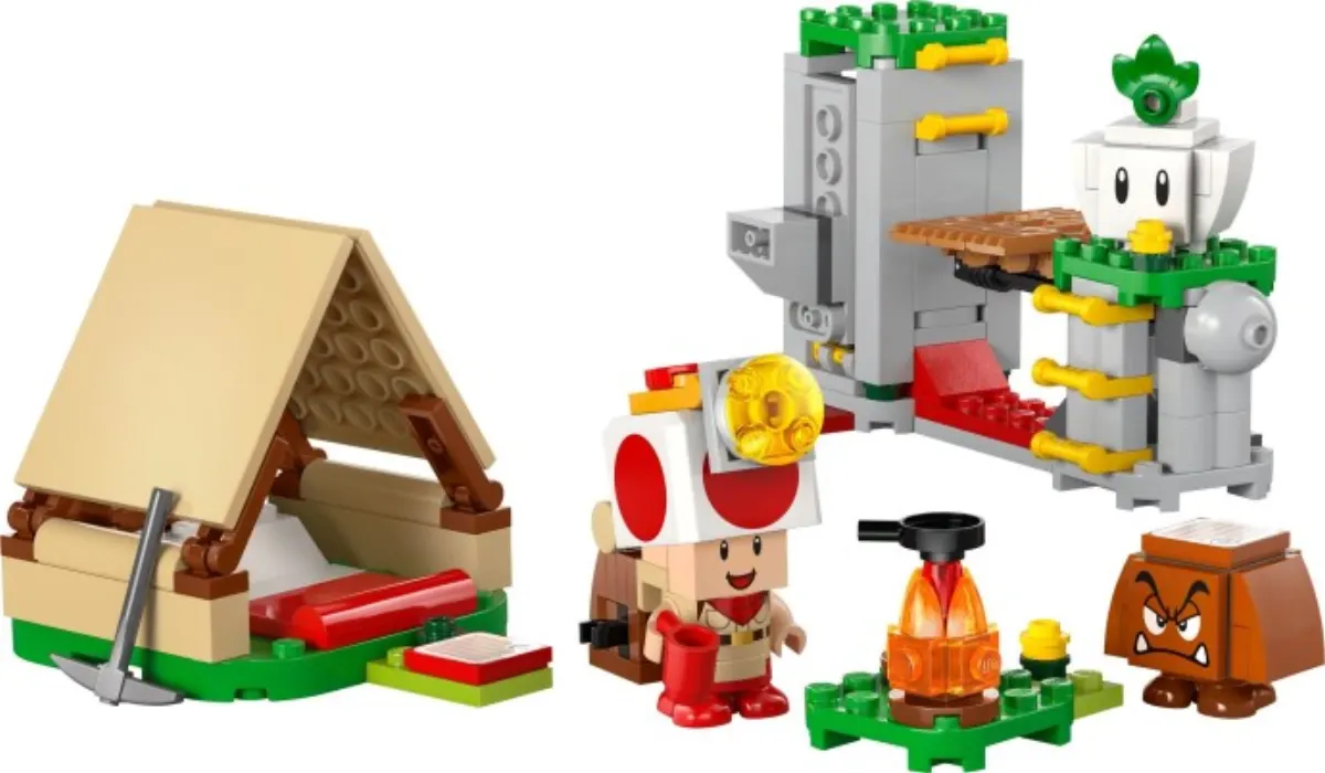 Captain Toad's Camp set photo