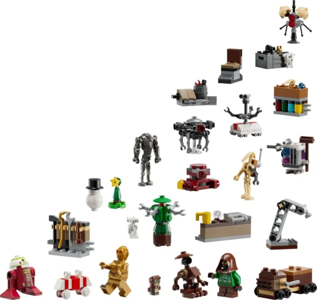 Star Wars Advent Calendar 2025 set photo