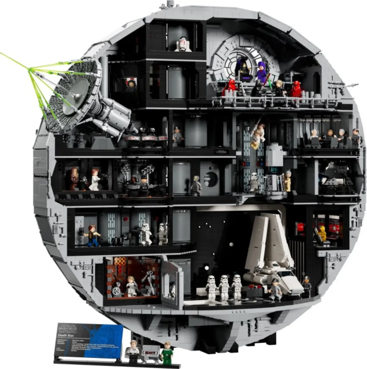 Death Star set photo