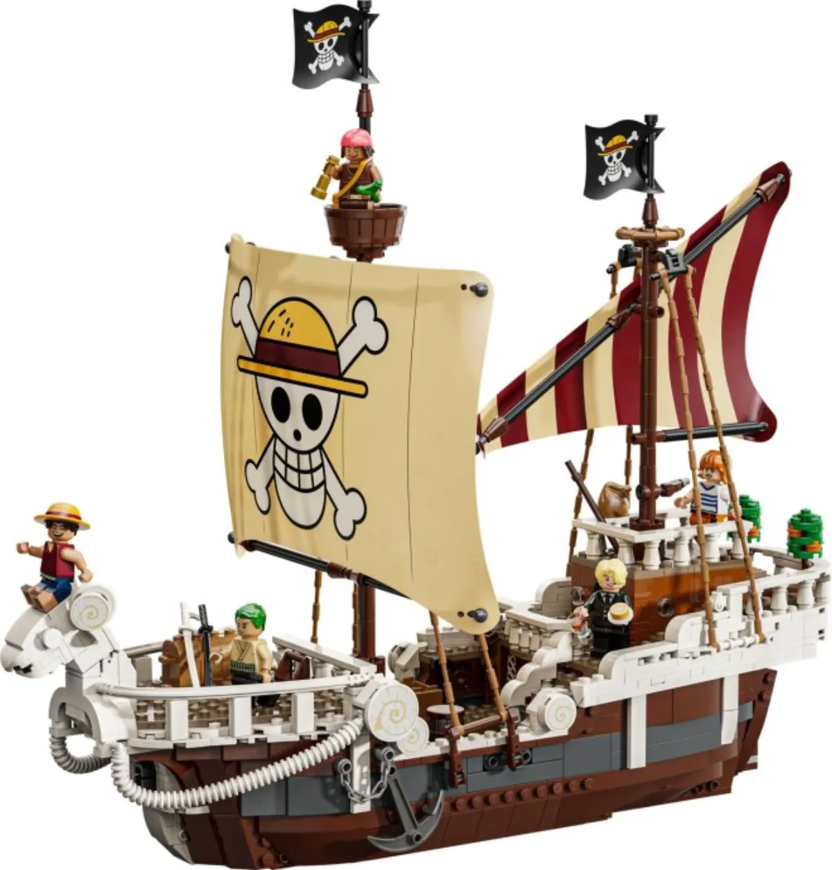The Going Merry Pirate Ship set photo