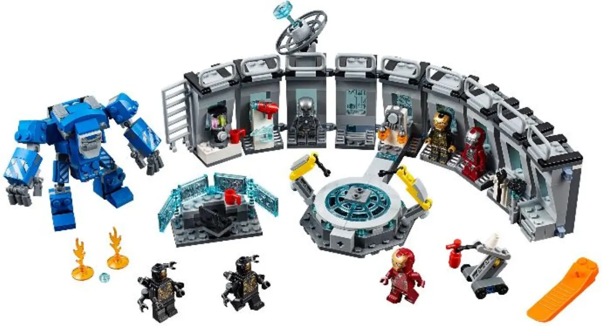 Iron Man Hall of Armor set photo