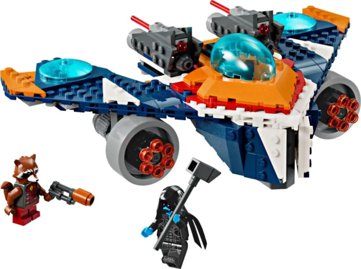 Rocket's Warbird vs. Ronan set photo