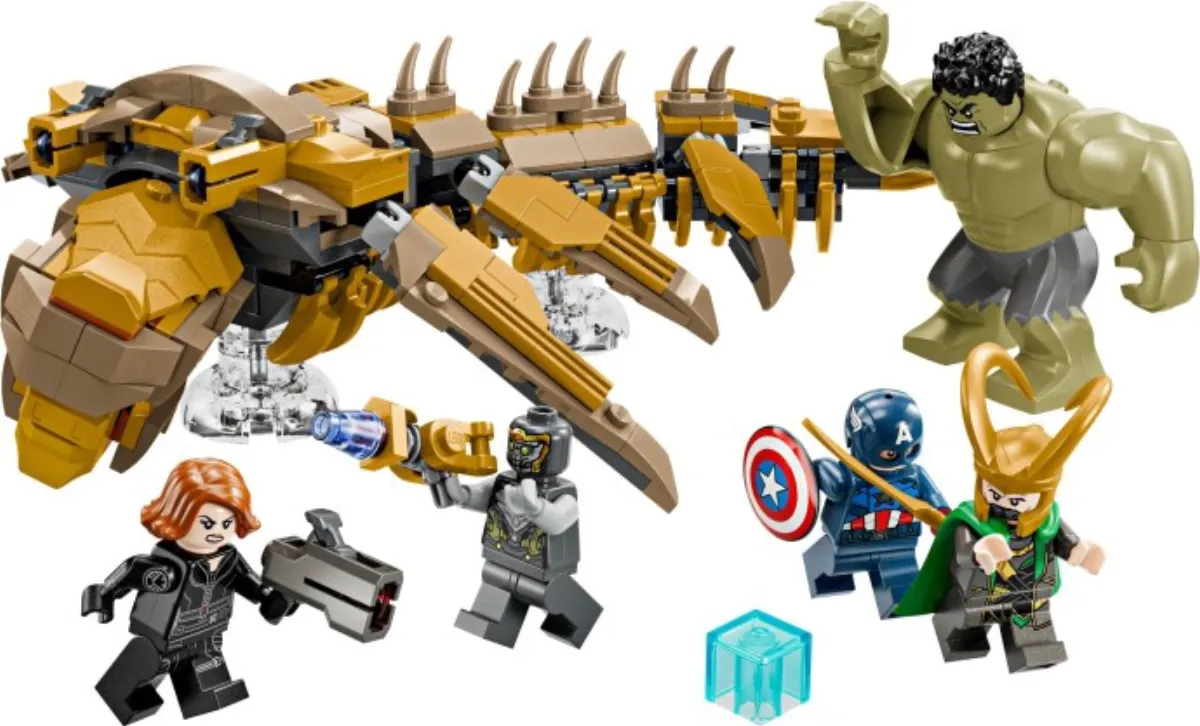 The Avengers vs. The Leviathan set photo