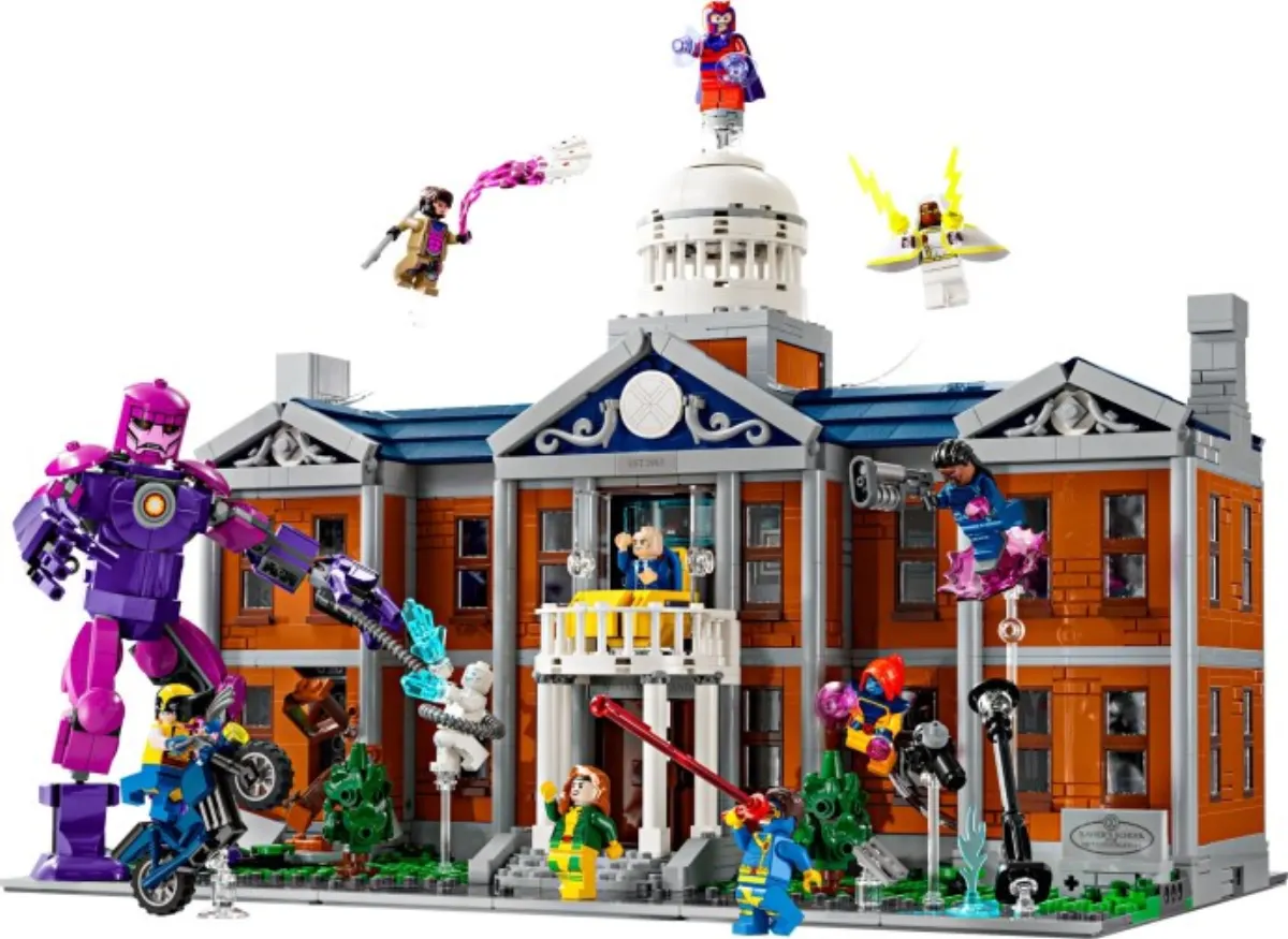 The X-Mansion set photo