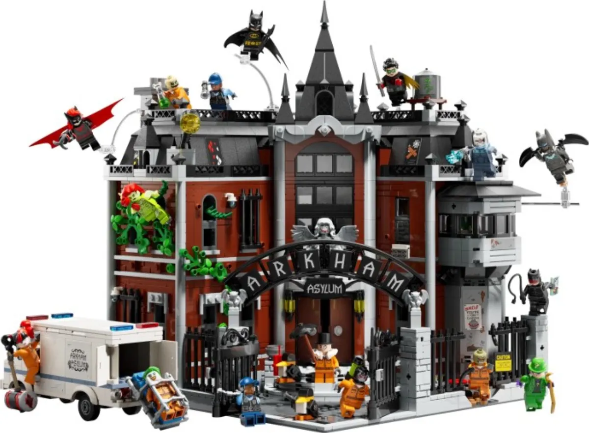 Arkham Asylum set photo