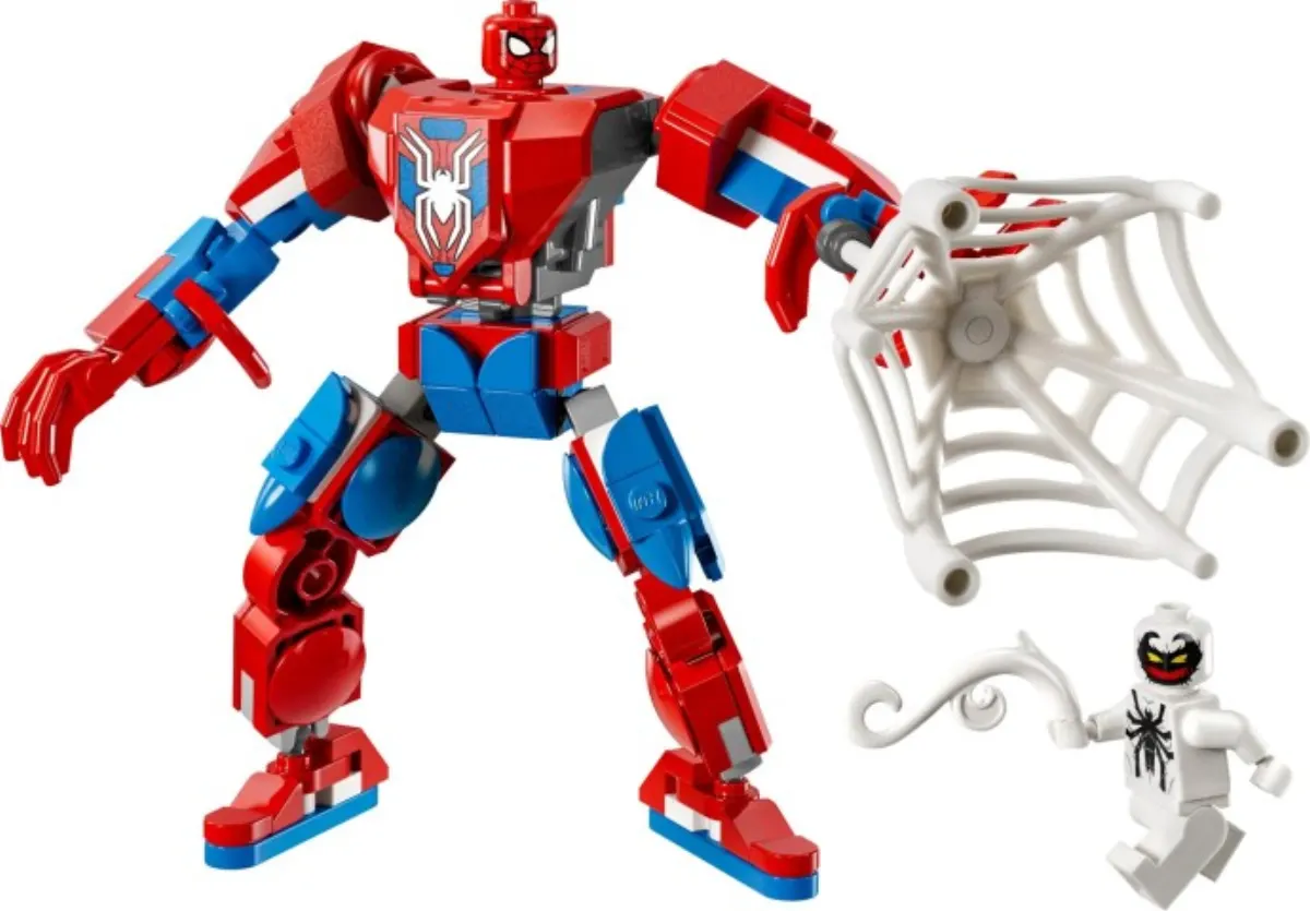 Spider-Man Mech vs. Anti-Venom set photo