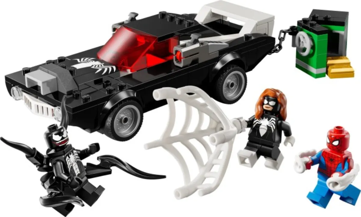 Spider-Man vs. Venom Muscle Car set photo