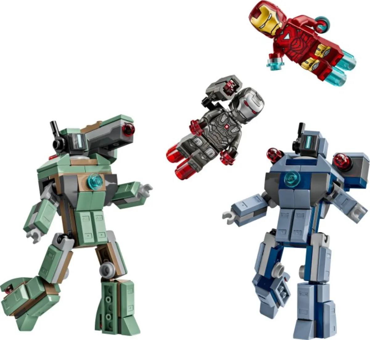 Iron Man & War Machine vs. Hammer Drones set photo