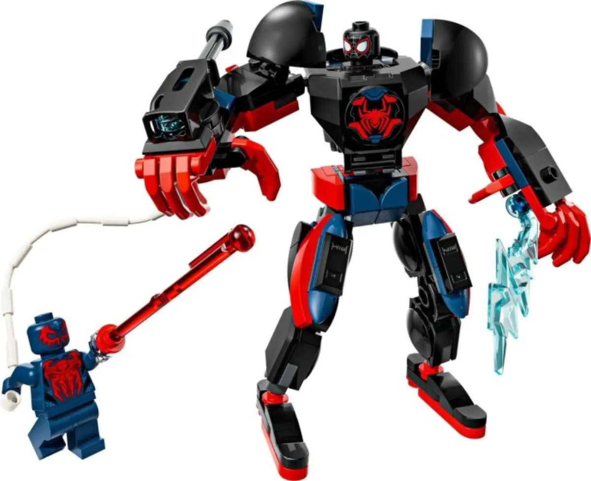 Miles Morales Mech vs. Spider-Man 2099 set photo