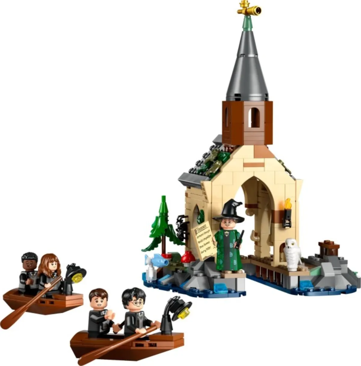 Hogwarts Castle Boathouse set photo